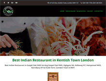 Tablet Screenshot of monsoonindiancuisine.co.uk